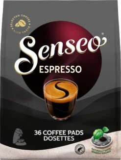 Senseo Espresso Koffiepads - 9/9 Intensiteit - 10 X 36 Pads 19 Senseo Espresso Koffiepads - 9/9 Intensiteit - 10 X 36 Pads -Koffiedrank Winkel 909x1200 5