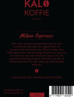 Kalo Koffie - 100% Arabica Koffiebonen - Milano Espresso - 1kg - Exclusieve Koffie 11 Kalo Koffie - 100% Arabica Koffiebonen - Milano Espresso - 1kg - Exclusieve Koffie -Koffiedrank Winkel 921x1200