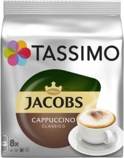 Tassimo - Jacobs Cappuccino Classico - 5x 8 T-Discs -Koffiedrank Winkel 948x1200