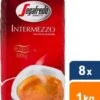 Segafredo Intermezzo Koffiebonen - 8 X 1 Kg -Koffiedrank Winkel 950x1200
