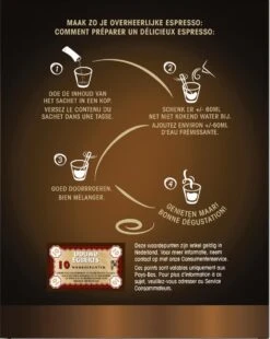 Douwe Egberts Espresso Sticks Oploskoffie - 6 X 25 Zakjes -Koffiedrank Winkel 957x1200