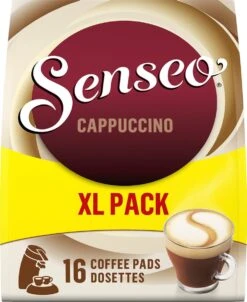 Senseo Cappuccino Koffiepads - 2/9 Intensiteit - 4 X 16 Pads - Voordeelverpakking -Koffiedrank Winkel 981x1200 1