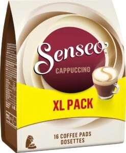 Senseo Cappuccino Koffiepads - 2/9 Intensiteit - 4 X 16 Pads - Voordeelverpakking -Koffiedrank Winkel 990x1200 3